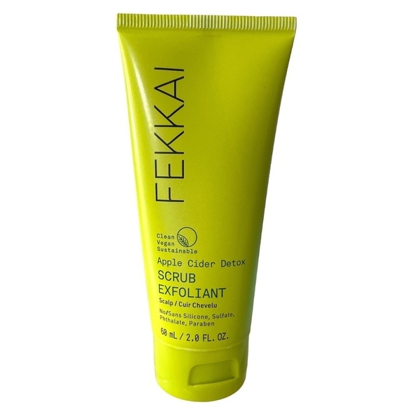 NWT FEKKAI Apple Cider Detox Scrub Apple Cider Detox for Scalp Hair Treatment - Picture 1 of 6